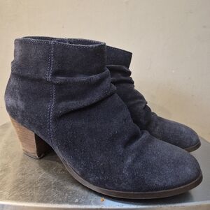 Diba Suede Slouch Ankle Booties